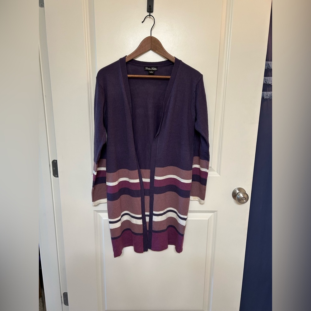 Evelyn Taylor Purple Sweater
